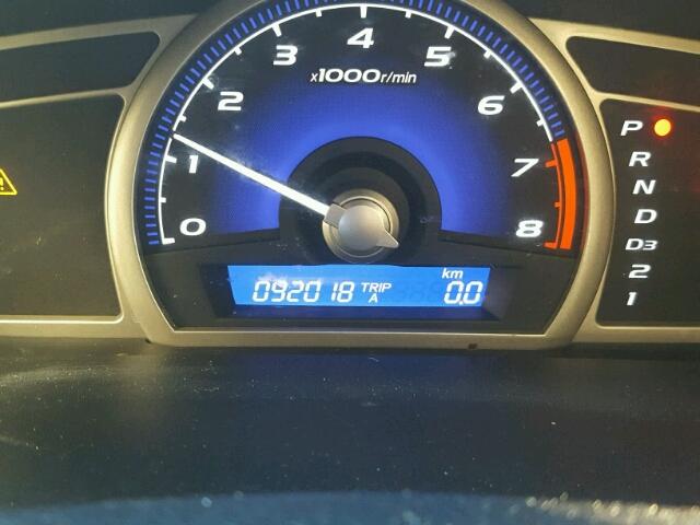 2HGFA1F09BH008621 - 2011 HONDA CIVIC EXL GRAY photo 8