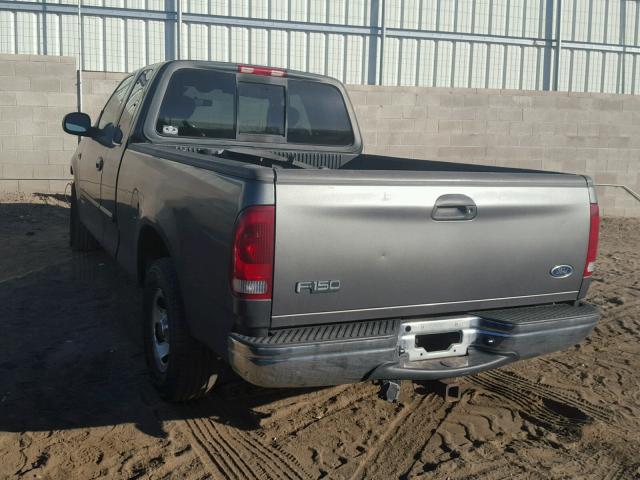 1FTRX17233NA48535 - 2003 FORD F150 CHARCOAL photo 3