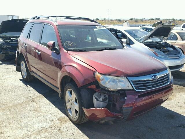 JF2SH64629H773278 - 2009 SUBARU FORESTER 2 RED photo 1