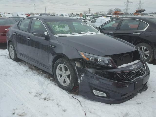 5XXGM4A73FG428979 - 2015 KIA OPTIMA LX GRAY photo 1