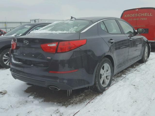 5XXGM4A73FG428979 - 2015 KIA OPTIMA LX GRAY photo 4