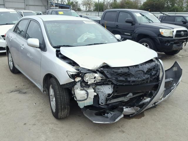 2T1BU4EE9BC538410 - 2011 TOYOTA COROLLA BA SILVER photo 1