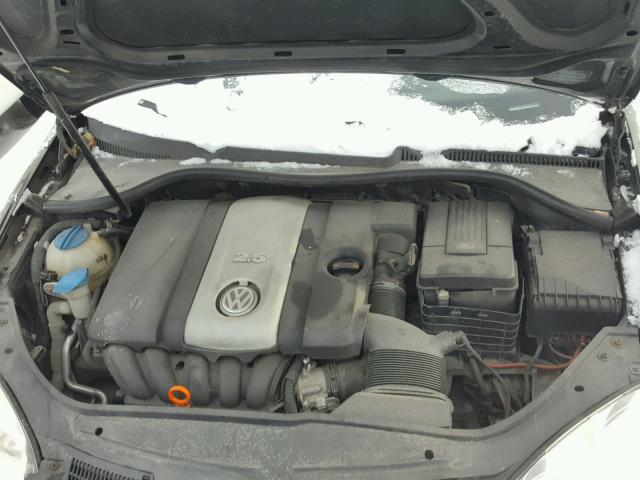 3VWEF71K07M161269 - 2007 VOLKSWAGEN JETTA WOLF BLACK photo 7