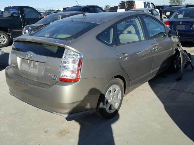 JTDKB20U887806687 - 2008 TOYOTA PRIUS GOLD photo 4