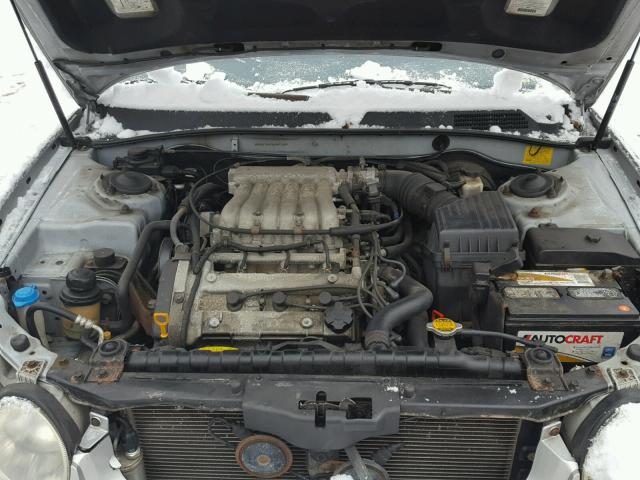 KMHWF35H34A067499 - 2004 HYUNDAI SONATA GLS GRAY photo 7