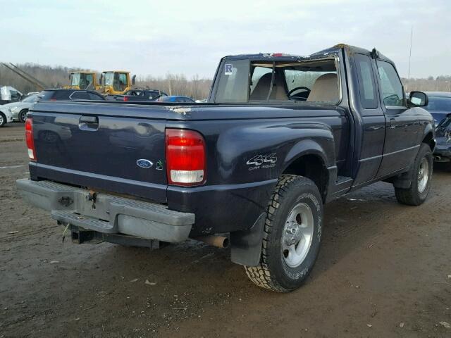 1FTZR15V1YPA64929 - 2000 FORD RANGER SUP BLUE photo 4