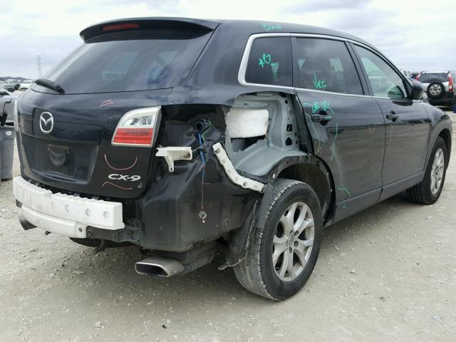 JM3TB2BA4C0340658 - 2012 MAZDA CX-9 BLACK photo 4