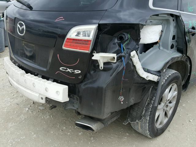 JM3TB2BA4C0340658 - 2012 MAZDA CX-9 BLACK photo 9