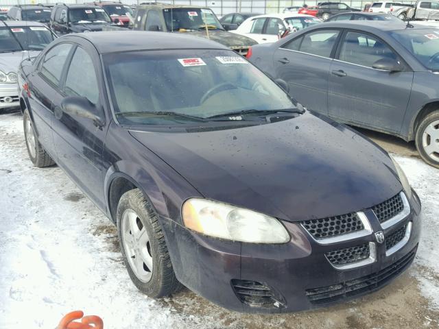 1B3EL36R94N305611 - 2004 DODGE STRATUS SE PURPLE photo 1