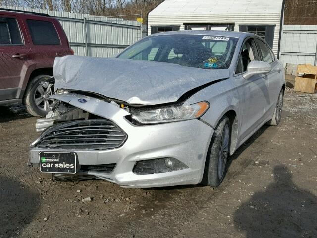 3FA6P0K93GR217687 - 2016 FORD FUSION TIT SILVER photo 2