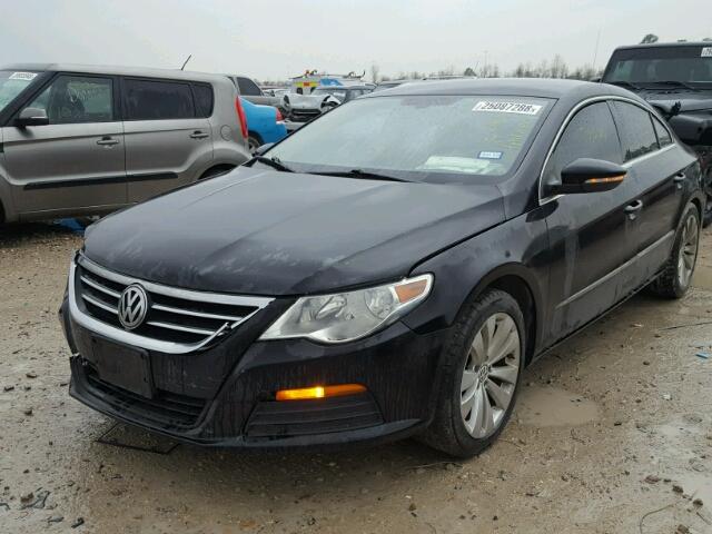 WVWMP7AN5BE708492 - 2011 VOLKSWAGEN CC SPORT BLACK photo 2