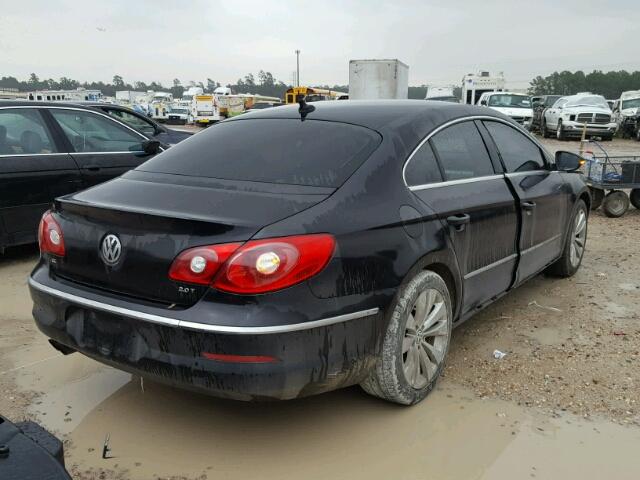 WVWMP7AN5BE708492 - 2011 VOLKSWAGEN CC SPORT BLACK photo 4