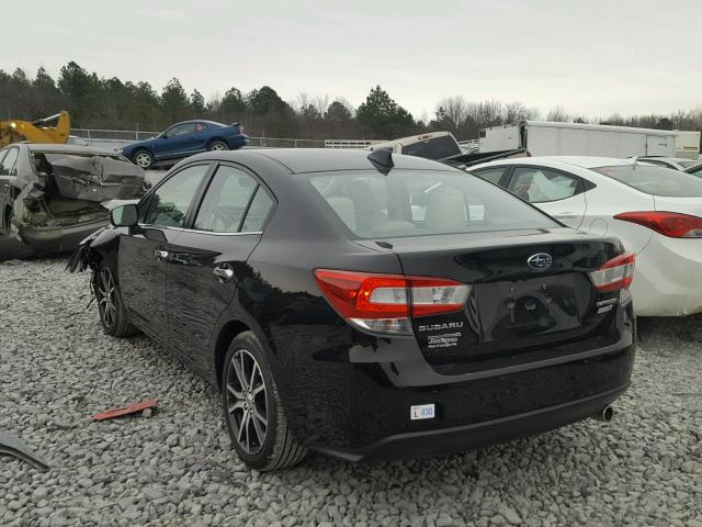 4S3GKAT60H3625409 - 2017 SUBARU IMPREZA LI BLACK photo 3