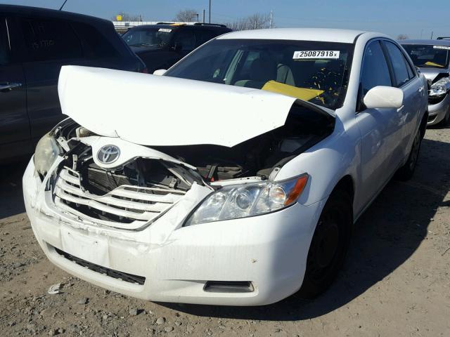 4T1BE46K87U706447 - 2007 TOYOTA CAMRY NEW WHITE photo 2