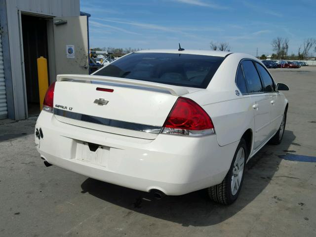 2G1WC58R579335653 - 2007 CHEVROLET IMPALA LT WHITE photo 4