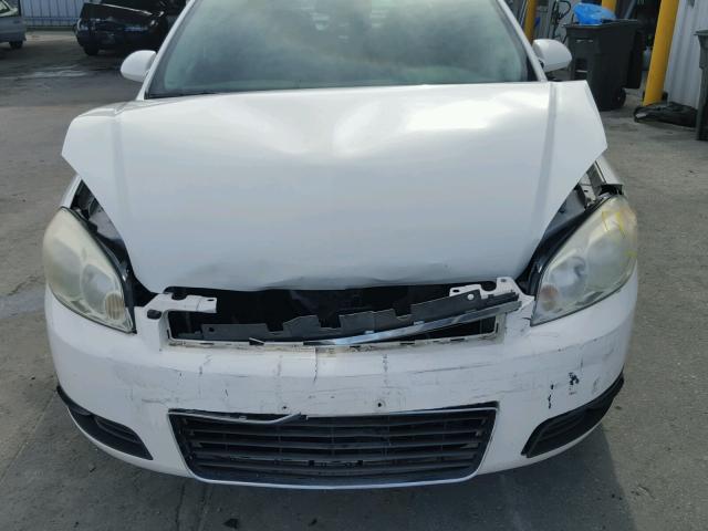 2G1WC58R579335653 - 2007 CHEVROLET IMPALA LT WHITE photo 7