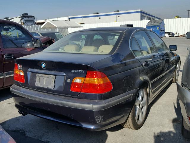 WBAEV53425KM42323 - 2005 BMW 330 I BLUE photo 4