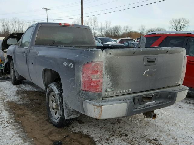 1GCNKPE0XBF154524 - 2011 CHEVROLET SILVERADO GRAY photo 3