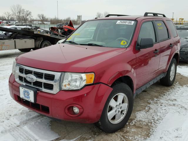 1FMCU93Z28KC79852 - 2008 FORD ESCAPE XLT RED photo 2