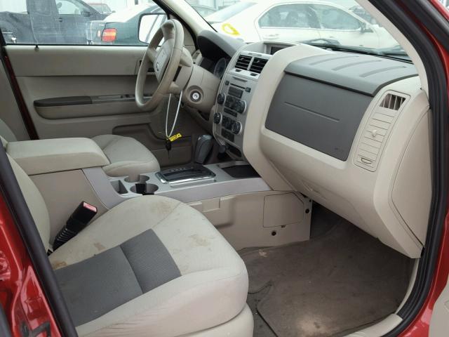 1FMCU93Z28KC79852 - 2008 FORD ESCAPE XLT RED photo 5