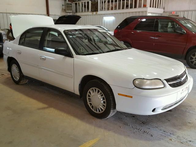 1G1ND52J11M619979 - 2001 CHEVROLET MALIBU WHITE photo 1