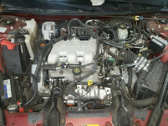 1G2WK52J41F180254 - 2001 PONTIAC GRAND PRIX MAROON photo 7