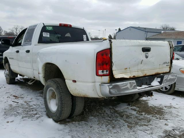 3D7MU48C23G831825 - 2003 DODGE RAM 3500 S WHITE photo 3