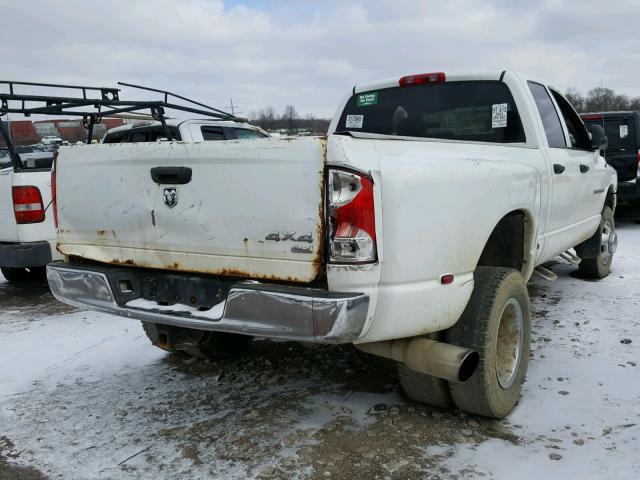 3D7MU48C23G831825 - 2003 DODGE RAM 3500 S WHITE photo 4