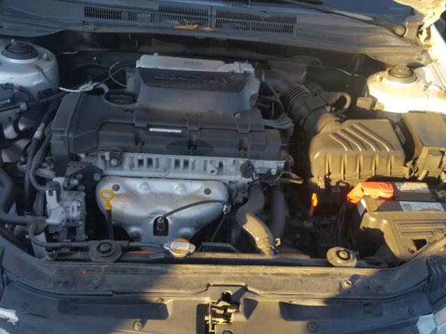 KNAFE122385549297 - 2008 KIA SPECTRA EX SILVER photo 7