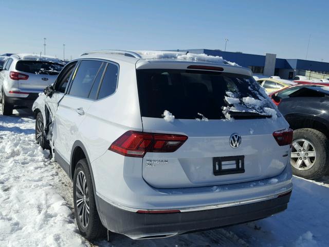 3VV2B7AX7JM034699 - 2018 VOLKSWAGEN TIGUAN SE Білий фото 3