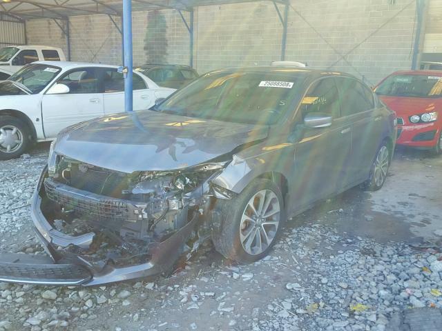 1HGCR2F58FA222713 - 2015 HONDA ACCORD SPO CHARCOAL photo 2