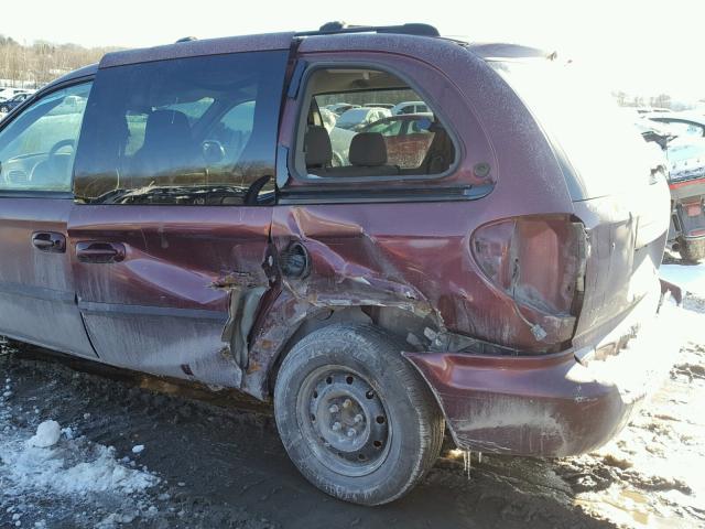 1C4GJ45393B209591 - 2003 CHRYSLER VOYAGER LX PURPLE photo 9