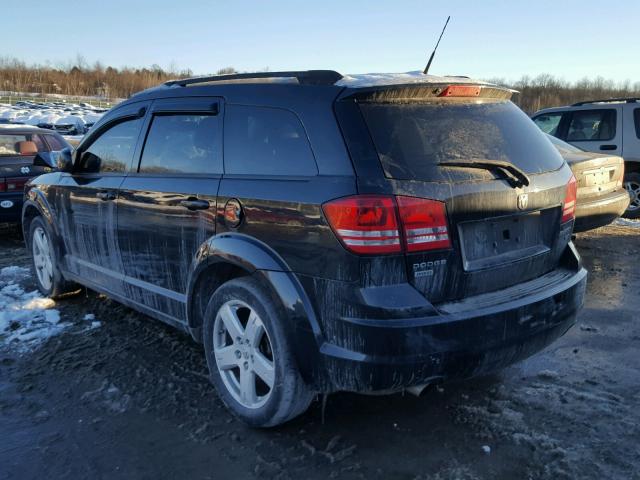 3D4PH5FV8AT217553 - 2010 DODGE JOURNEY SX BLACK photo 3