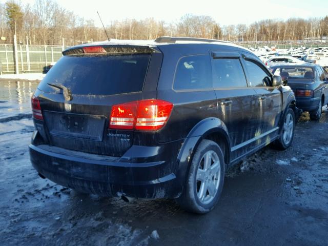 3D4PH5FV8AT217553 - 2010 DODGE JOURNEY SX BLACK photo 4