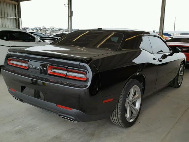 2C3CDZBT1GH353600 - 2016 DODGE CHALLENGER BLACK photo 4