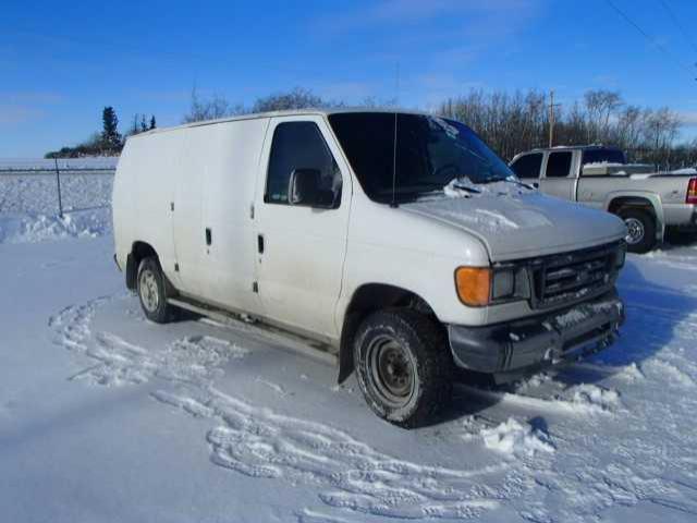 1FTNE14W17DB23675 - 2007 FORD ECONOLINE WHITE photo 1