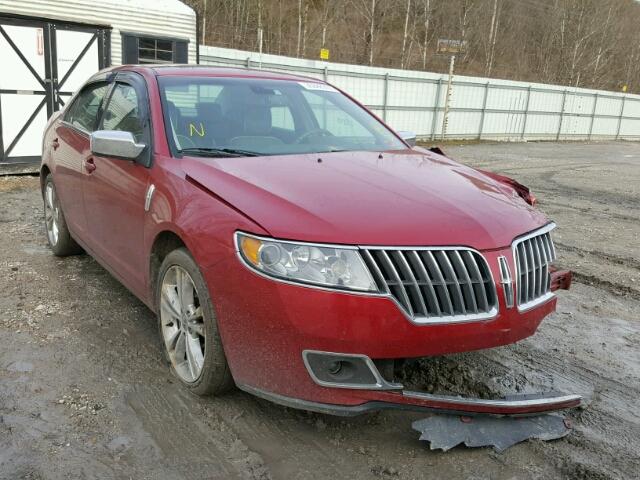 3LNHL2GC8AR753925 - 2010 LINCOLN MKZ RED photo 1