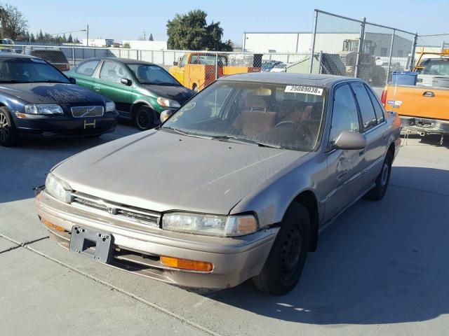 JHMCB7679NC061162 - 1992 HONDA ACCORD EX GOLD photo 2