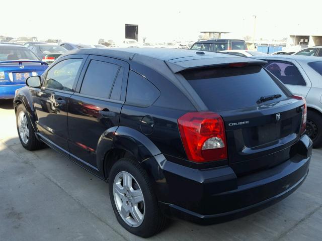 1B3HB48C48D535227 - 2008 DODGE CALIBER SX BLACK photo 3