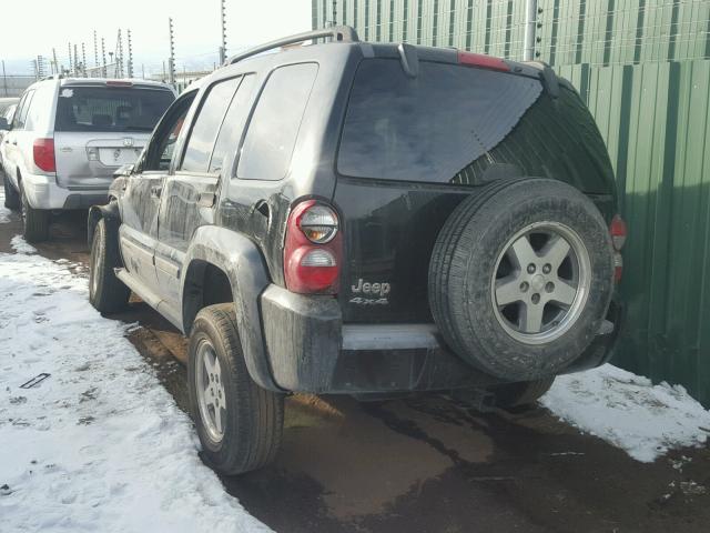 1J4GL38K25W683847 - 2005 JEEP LIBERTY RE BLUE photo 3