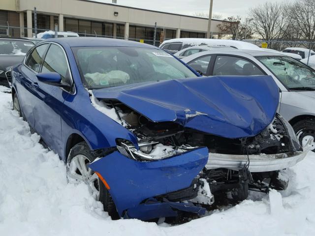 1C3CCCAB2FN546661 - 2015 CHRYSLER 200 LIMITE BLUE photo 1