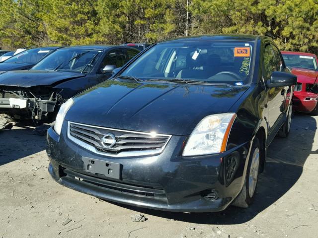 3N1AB6AP5CL703357 - 2012 NISSAN SENTRA 2.0 BLACK photo 2