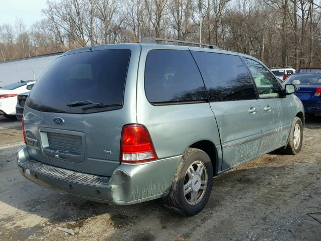 2FMZA52297BA07534 - 2007 FORD FREESTAR S GREEN photo 4