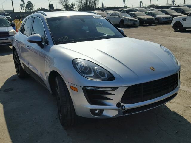 WP1AB2A5XFLB69355 - 2015 PORSCHE MACAN S SILVER photo 1