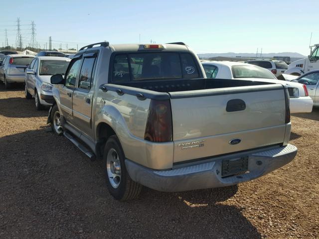 1FMZU67K54UA88933 - 2004 FORD EXPLORER S GOLD photo 3