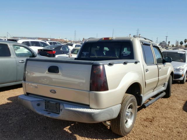 1FMZU67K54UA88933 - 2004 FORD EXPLORER S GOLD photo 4