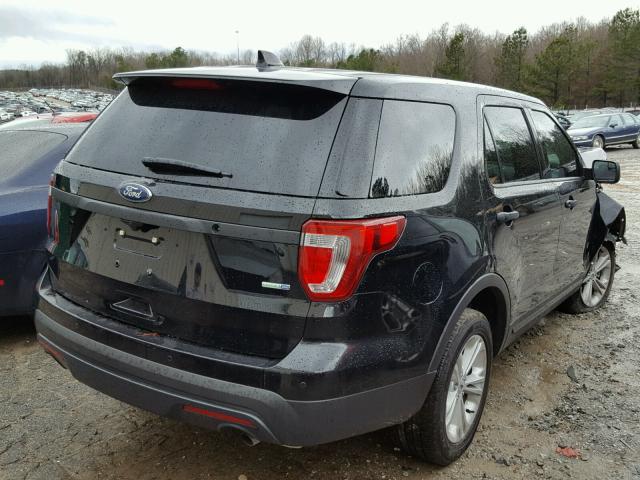 1FM5K8AR9HGC57457 - 2017 FORD EXPLORER P BLACK photo 4