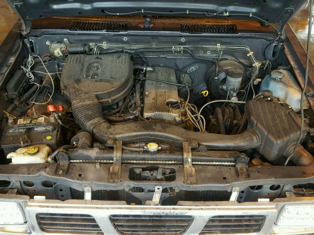 1N6SD11S1SC363683 - 1995 NISSAN TRUCK E/XE GRAY photo 7