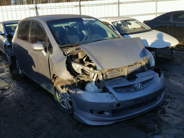 JHMGD386X7S013395 - 2007 HONDA FIT S 灰色 照片 1