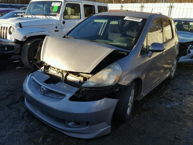 JHMGD386X7S013395 - 2007 HONDA FIT S 灰色 照片 2